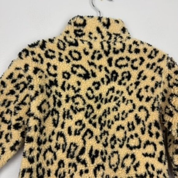 Polo Ralph Lauren Toddler Sherpa Pull on Sweater Sz 4T Animal Print Girls - Picture 6 of 9